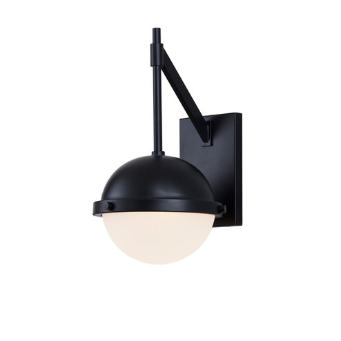 Fusion LED Outdoor Wall Sconce in Matte Black (102|FSN7102WETCHMBLK)