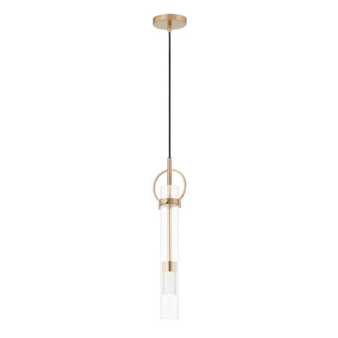 Textile LED Pendant in Brushed Brass (102|FSN4121CLERBRSS)