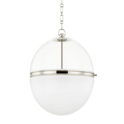 Donnell One Light Pendant in Polished Nickel (70|3821PN)