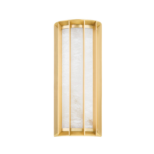 Leda LED Wall Sconce in Vintage Brass (68|34614VB)