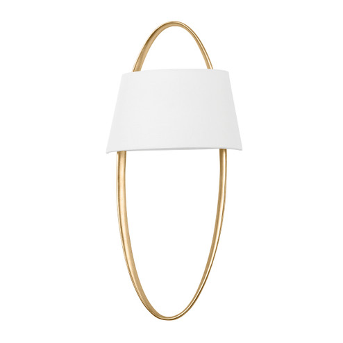 Dubai Two Light Wall Sconce in Vintage Gold Leaf (68|34301VGL)