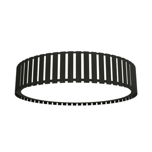 Slatted LED Ceiling Mount in Charcoal (486|5033LED44)
