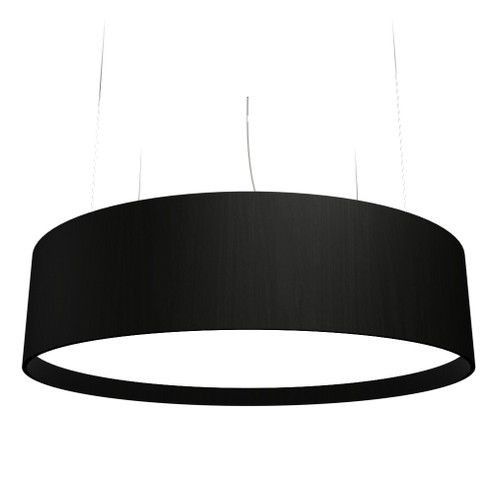 Cylindrical LED Pendant in Charcoal (486|205LED44)