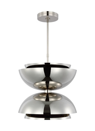 Shanti LED Pendant in Polished Nickel (182|SLPD13227N)