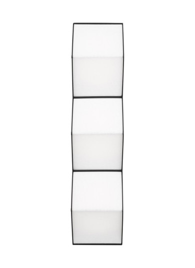 Zig Zag LED Wall Sconce in Nightshade Black (182|CDWS11127WB)