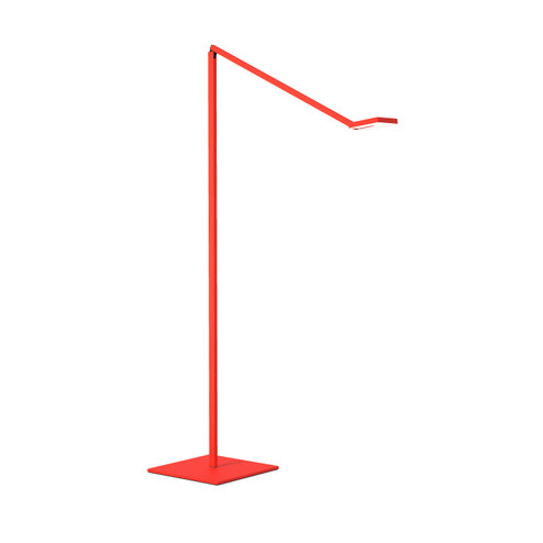 Focaccia LED Floor Lamp in Matte Fire Red (240|FCFMFR)