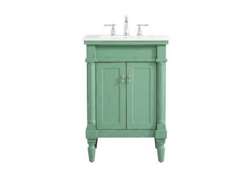 Lexington Single Bathroom Vanity in Vintage mint (173|VF13024VMVW)