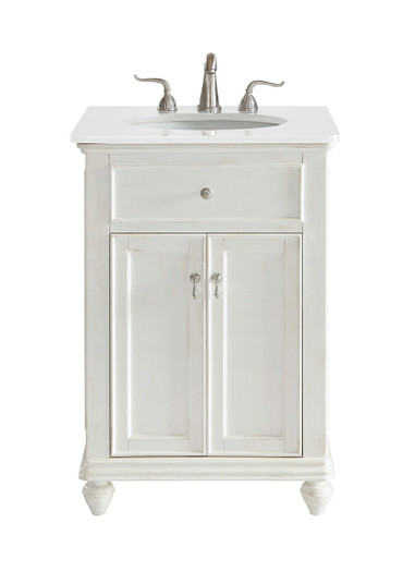 Otto Single Bathroom Vanity in Antique white (173|VF12324AWVW)