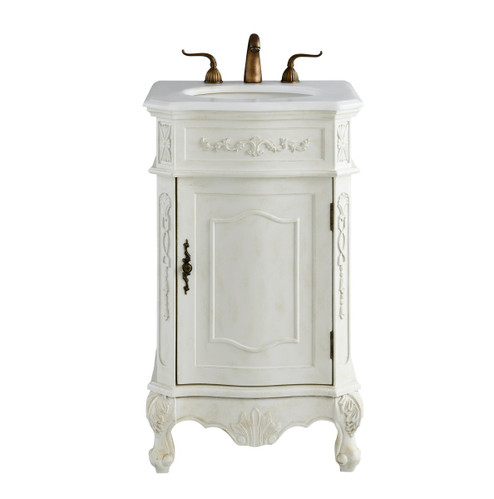 Danville Single Bathroom Vanity in Antique white (173|VF10121AWVW)
