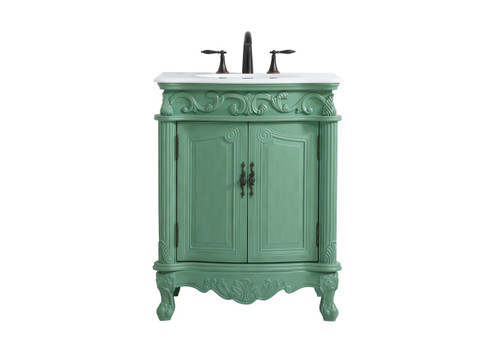 Danville Single Bathroom Vanity in Vintage mint (173|VF1008VMVW)