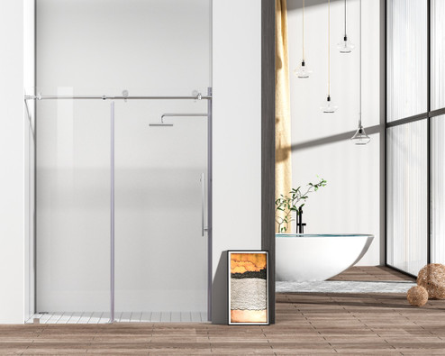 Raleigh Shower Door in Clear (173|SD1016076PCH) Raleigh Shower Door in Clear (173|SD1016076PCH)