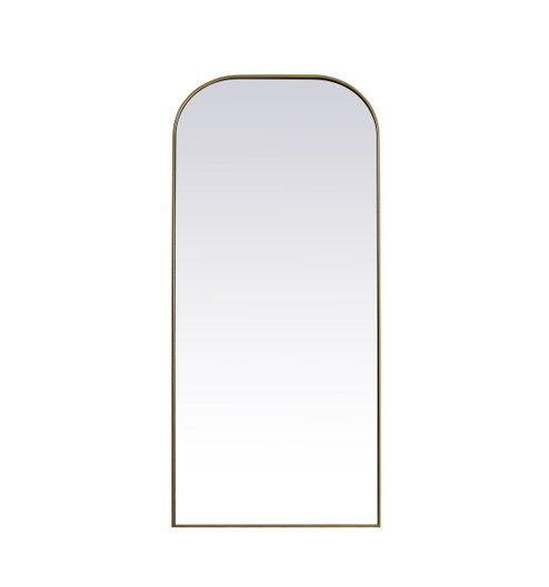 Blaire Mirror in Brass (173|MR1FL3276BRS)