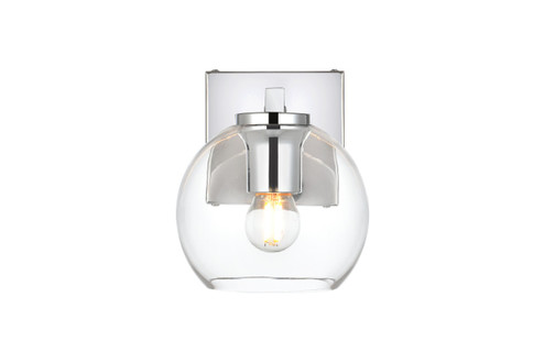 Juelz One Light Bath Sconce in Chrome (173|LD7311W6CH)