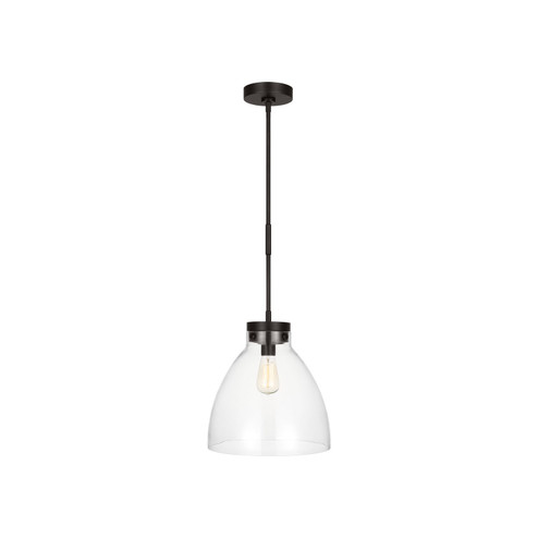 Garrett One Light Pendant in Aged Iron (454|CP1121AI)
