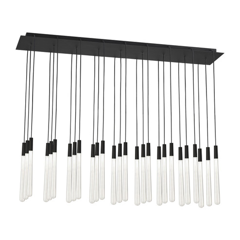 Pylon LED Chandelier in Nightshade Black (182|700TRSPPYLC27TBLED277)