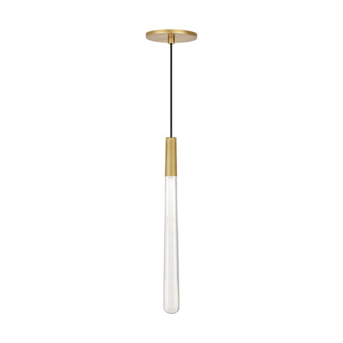 Pylon LED Pendant in Natural Brass (182|700TRSPPYLC1RNBLED930)