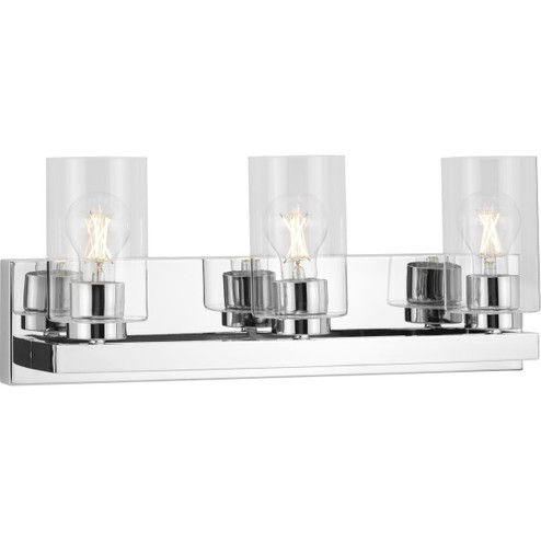 Goodwin Three Light Vanity in Matte Black (54|P30038831M)
