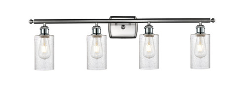 Ballston Four Light Bath Vanity in Brushed Satin Nickel (405|5164WSNG804)