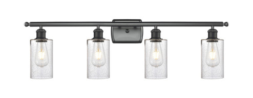 Ballston Four Light Bath Vanity in Matte Black (405|5164WBKG804)