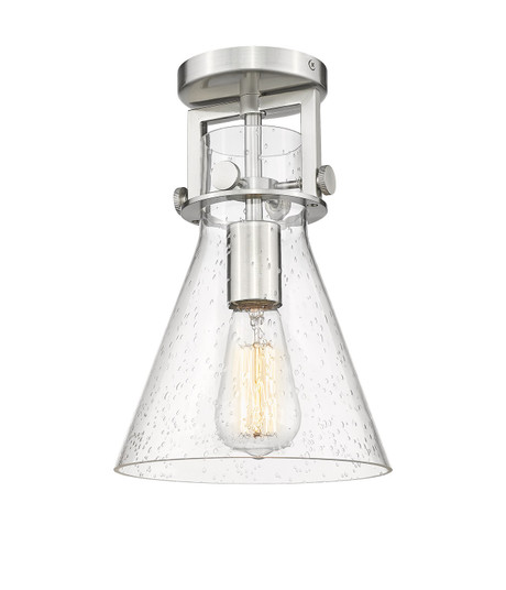 Downtown Urban One Light Flush Mount in Brushed Satin Nickel (405|4111FSNG4118SDY)