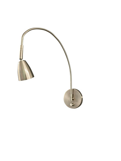 Arch LED Library Light in Satin Nickel (30|DAALEDLSN)