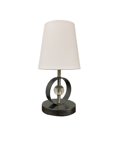 Bryson One Light Accent Lamp in Satin Nickel/Supreme Silver (30|B210SNSS)