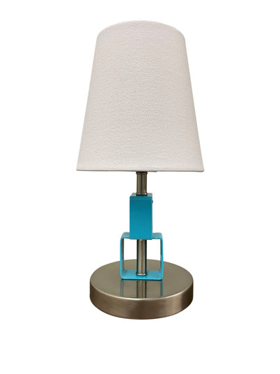 Bryson LED Accent Lamp in Satin Nickel/Azure (30|B208SNAZ)