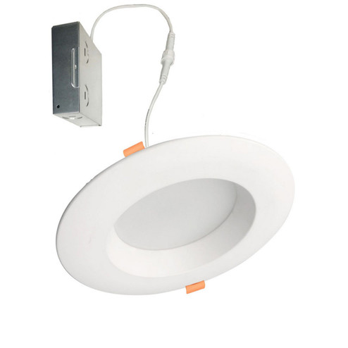 Recessed Downlight in White Round - Smooth Trim - Regressed (427|773302)