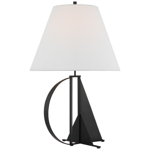Auxerre LED Table Lamp in Aged Iron (268|TOB3422AIL)