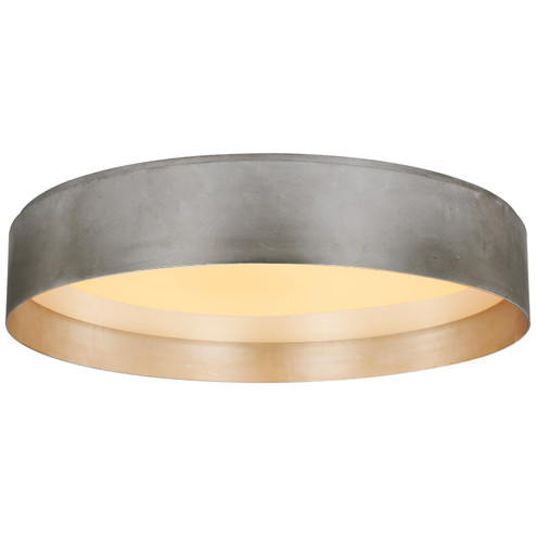 Shaw LED Flush Mount in Burnished Silver Leaf (268|S4045BSL)
