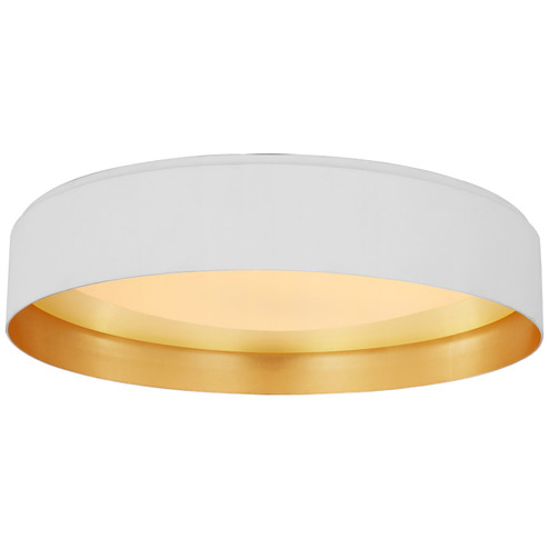 Shaw LED Flush Mount in White (268|S4044WHT)