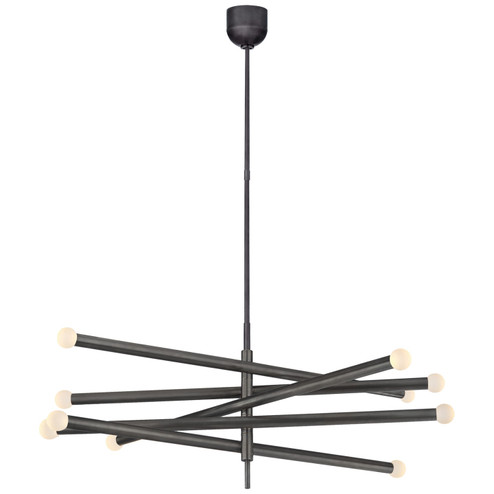 Rousseau LED Chandelier in Bronze (268|KW5587BZECG)