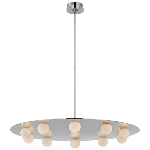 Pertica LED Chandelier in Polished Nickel (268|KW5522PNALB)