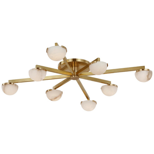 Pedra LED Flush Mount in Antique-Burnished Brass (268|KW4622ABALB)