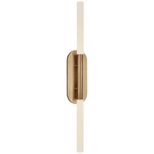 Rousseau LED Wall Sconce in Antique-Burnished Brass (268|KW2287ABEC)