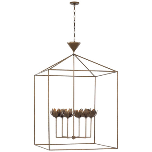Alberto LED Pendant in Antique Bronze Leaf (268|JN5305ABL)