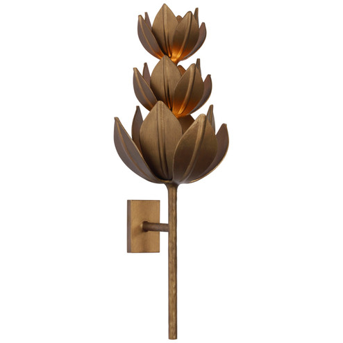 Alberto LED Wall Sconce in Antique Bronze Leaf (268|JN2045ABL)