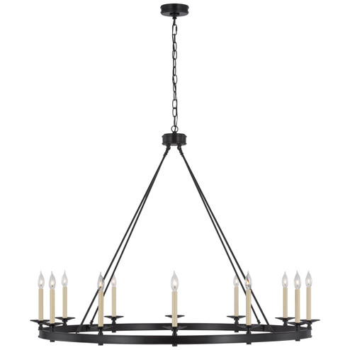 Launceton LED Chandelier in Bronze (268|CHC5614BZ)
