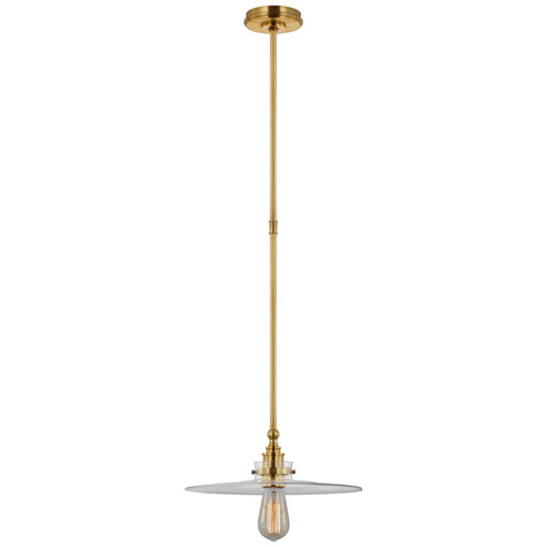 Parkington LED Pendant in Antique-Burnished Brass (268|CHC5526ABCG)