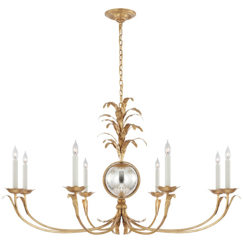 Gramercy LED Chandelier in Gilded Iron (268|CHC5372GI)