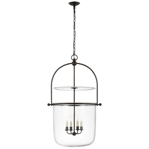Lorford Four Light Lantern in Aged Iron (268|CHC2271AICG)