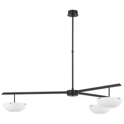 Valencia LED Chandelier in Bronze (268|ARN5520BZWHT)