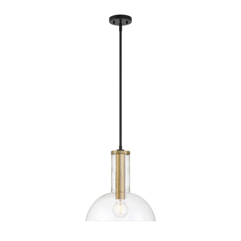 Nova One Light Pendant in Matte Black (43|D283M14PMB)