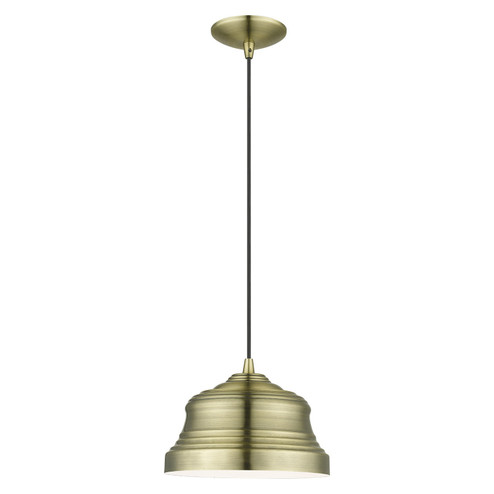 Endicott One Light Pendant in Antique Brass (107|5590201)