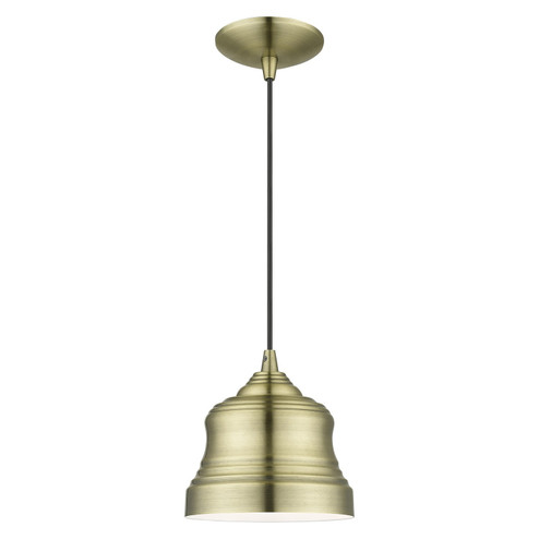 Endicott One Light Pendant in Antique Brass (107|5590101)