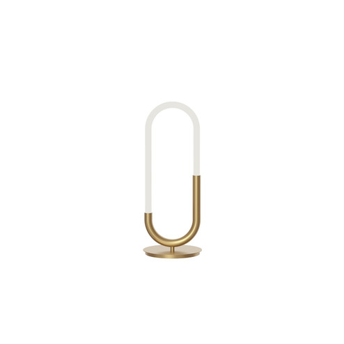 Huron LED Lamp in Brushed Gold (347|TL95121BG)