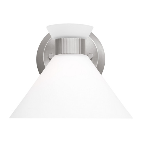 Belcarra One Light Wall Sconce in Brushed Steel (454|DJV1011BS)