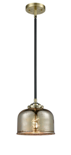Nouveau LED Mini Pendant in Black Antique Brass (405|2841SBABG78LED)