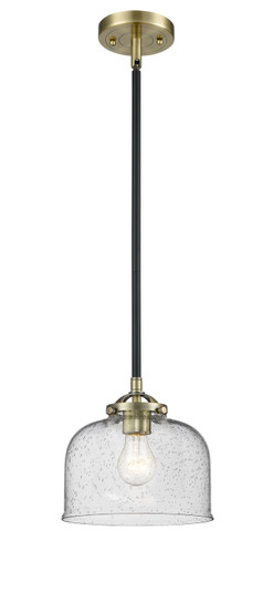 Nouveau One Light Mini Pendant in Black Antique Brass (405|2841SBABG74)