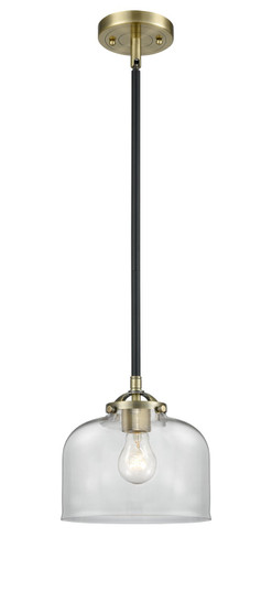 Nouveau LED Mini Pendant in Black Antique Brass (405|2841SBABG72LED)